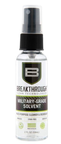 BREAKTHROUGH BREAKTHROUGH MILITARY-GRADE SOLVENT - 2OZ BOTTLE WITH PUMP SPRAYER BTS-2OZ - Win Repeating Arms Promotion